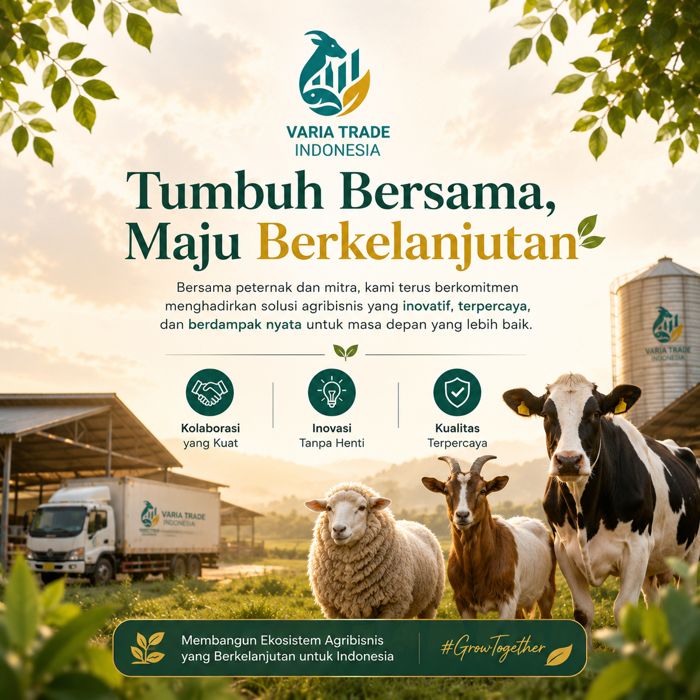 Poster: Tumbuh Bersama, Maju Berkelanjutan