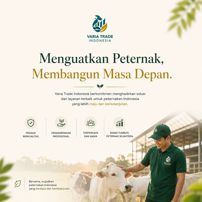 Poster: Menguatkan Peternak, Membangun Masa Depan.