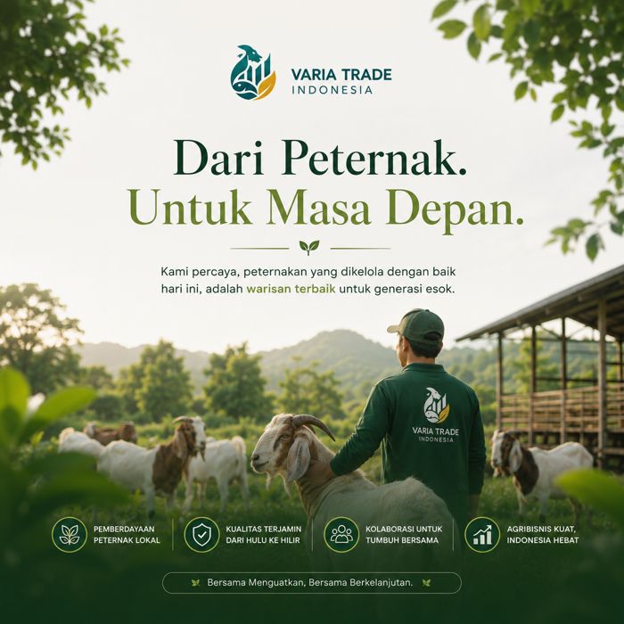 Poster: Dari Peternak. Untuk Masa Depan.